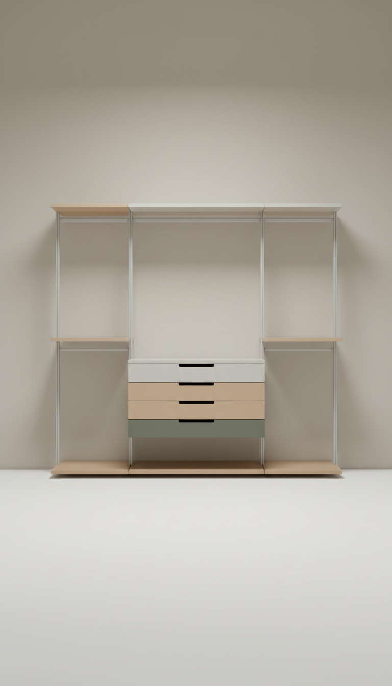 Clear Acrylic Drawer Organizer Set